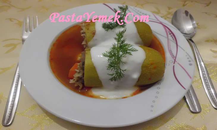 Kıymalı Kabak Dolması Tarifi