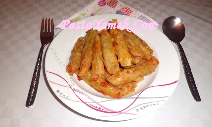 Etli Lahana Sarması Tarifi